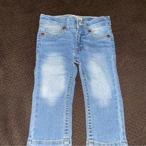 Baby girl Levi’s slim jeans , size 12months